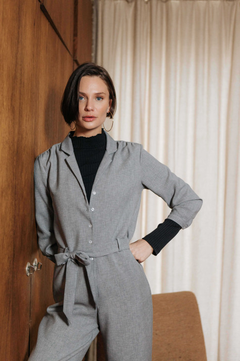 Combinaison Angelina gris clair