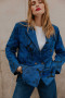Blazer Phoebe Fleurs bleu Orta