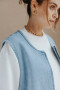 Veste Cara Bleu clair Orta