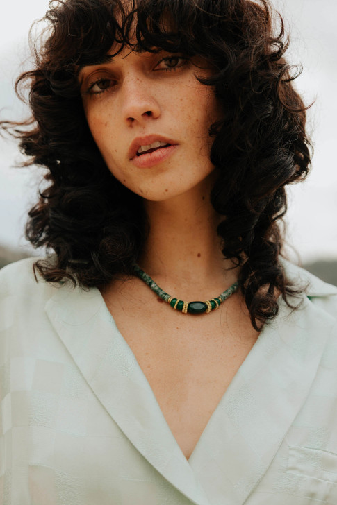 Collier Calliope vert orta