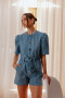 Combishort Donatienne Bleu clair Orta