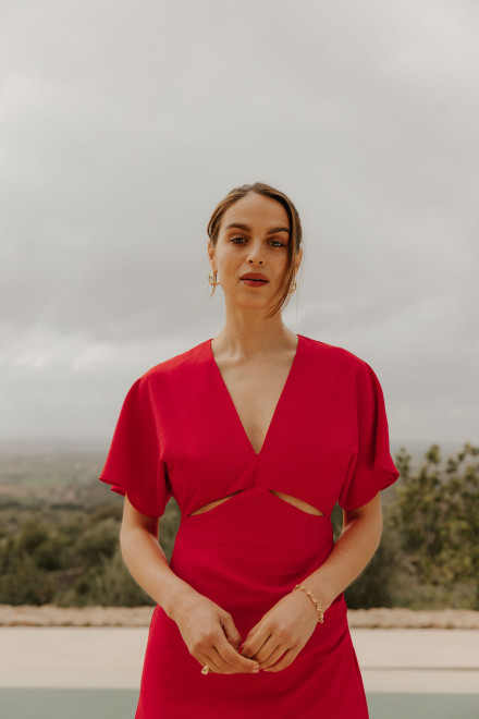 Robe Fantine Rouge Orta