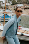 Veste Cara Bleu clair Orta