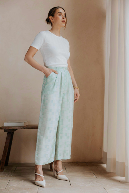 Pantalon Baudoin Vert d'eau Pantalon Baudoin Vert d'eau