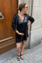 Robe Maelis sequin noir orta