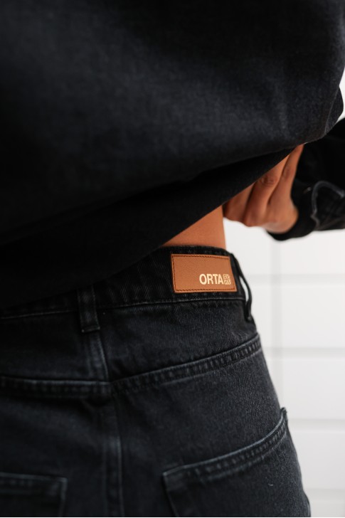 jeans James black stone