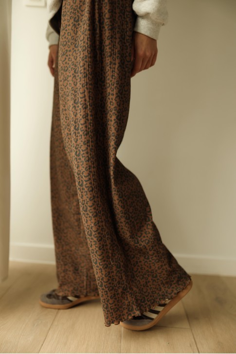 Pantalon Léa léopard